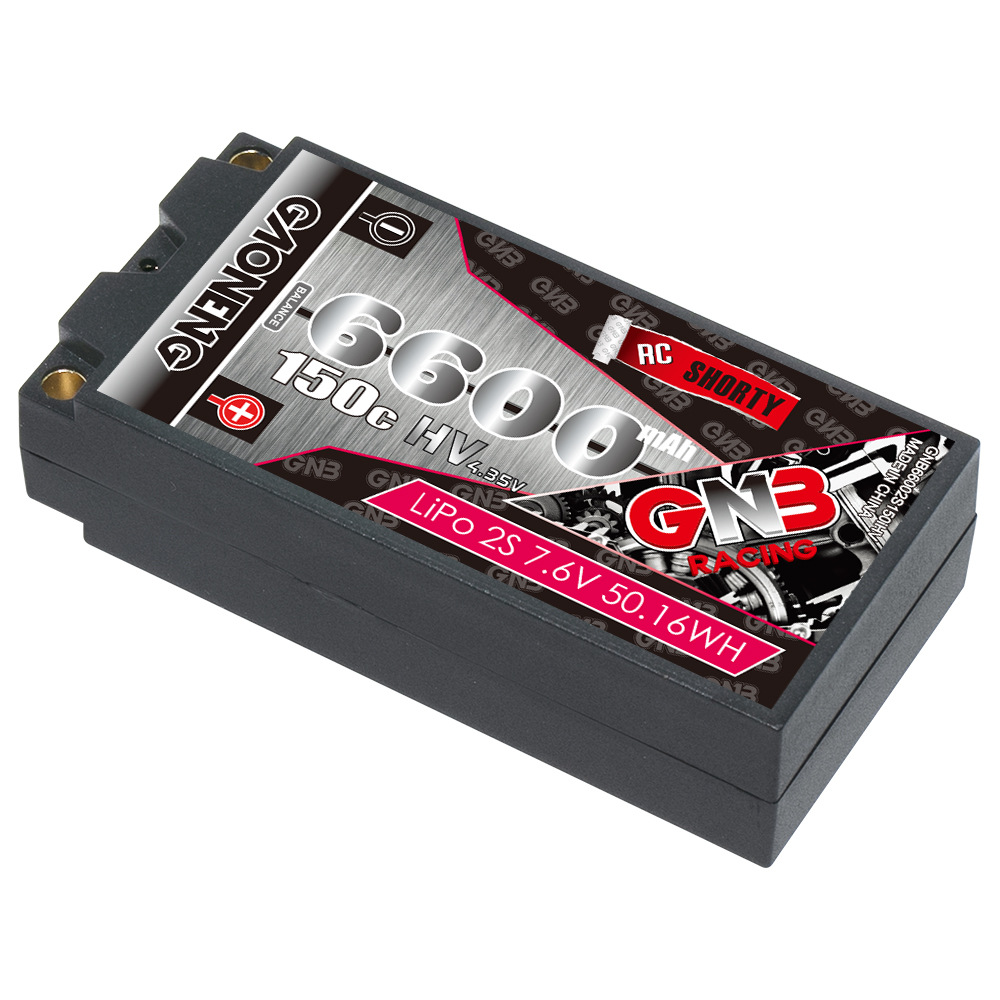 GNB High Energy 6600mAh 2S 7.6V 150C HV Hard Shell LiPo Battery for 1/10 RC Car - Image 3