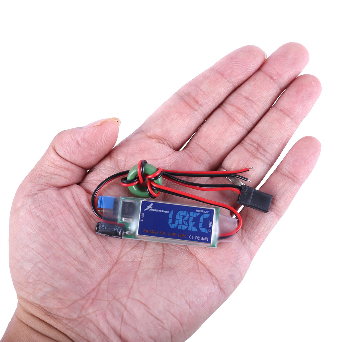 Hobbywing External UBEC 5V 3A DC to DC Conversion Module for RC Aircraft - Image 4
