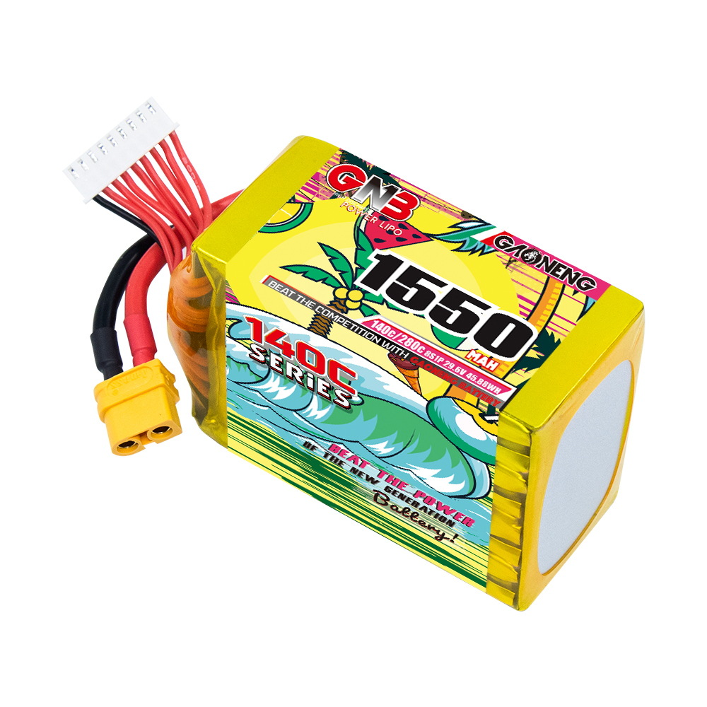 GNB High Energy 1550mAh 8S 29,6 V 140°C LiPo-Akku für FPV-Drohnen und RC-UAVs - Image 5