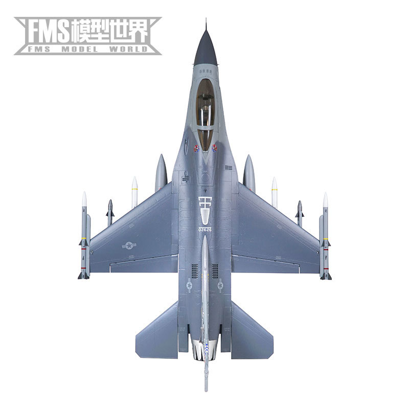 FMS F-16 Like Real Model Fighter 80mm Ducted EDF Electric Remote Control Assembled Fixed Wing RC Aircraft PNP XT90 - Image 2