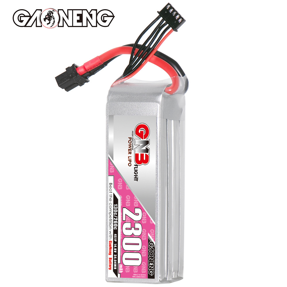 GNB 2300mAh 4S 14,8V 130C LiPo-Akku für FPV-Renn-Drohnen und Segelflugmodelle - Image 3