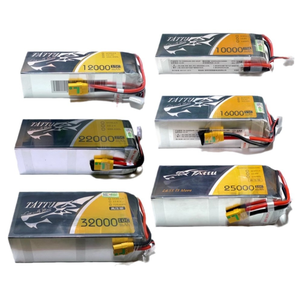 Tattu Grignard 6S LiPo-Akkus mit Kapazitäten von 8000 mAh bis 30.000 mAh für Drohnen und Modellflugzeuge - Image 5