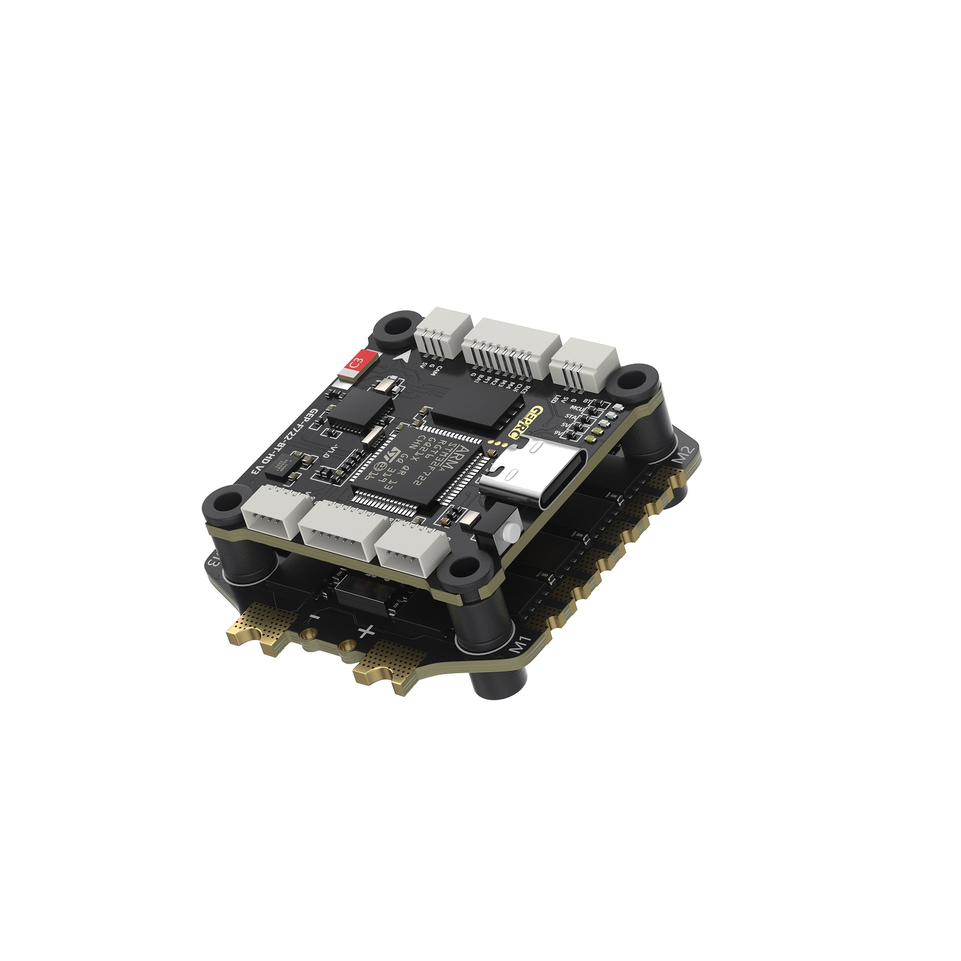GEPRC TAKER F722 BT 8Bit 60A Flying Tower Flight Controller ESC Stack for FPV Drones - Image 3