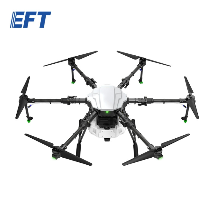 إطار EFT Wing Fly E620P سداسي المحاور بسعة 20 لترًا، يستوعب حمولة تصل إلى 20 كجم، مخصص لطائرات الحماية النباتية بدون طيار ومزود بأجزاء طاقة X9 - Image 2