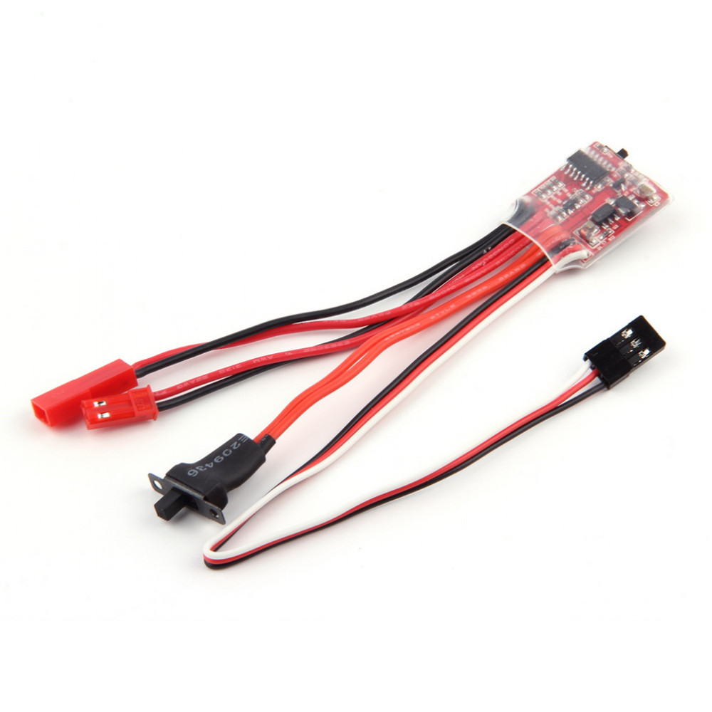 Bidirectional Brushed ESC with Brake 10A 20A 30A for RC Model Cars Boats - Image 4