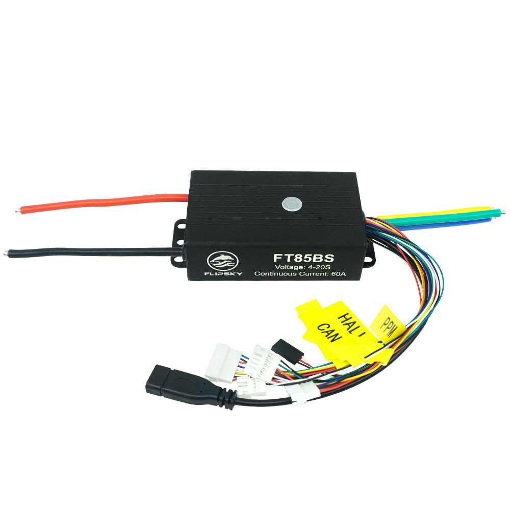Flip Technology Intelligent Parameter Adjustment FT85BS 84V High Power 3300W Brushless DC Motor Controller - Image 4
