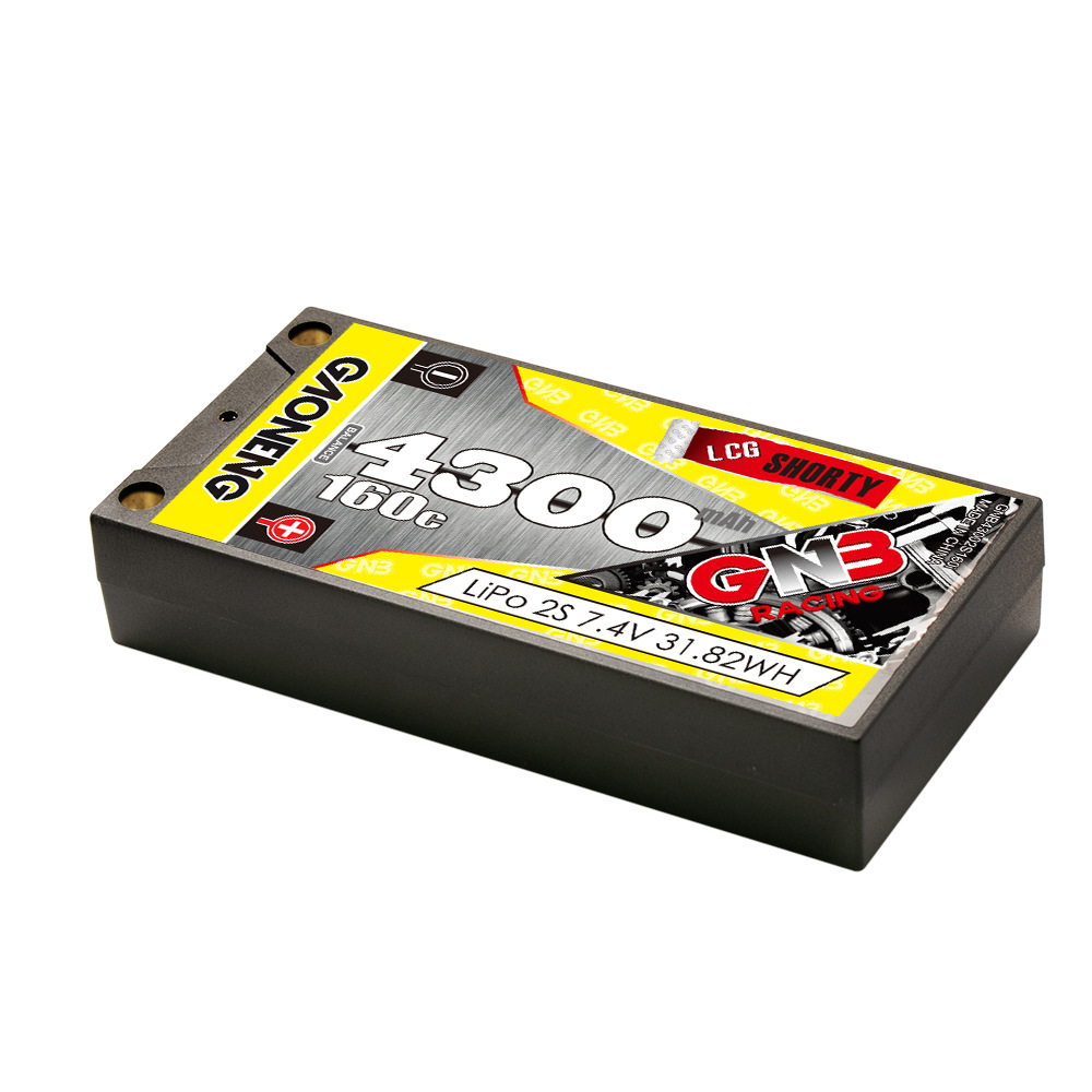 GNB High Energy 4300mAh 2S 7.4V 160C RC Racing Thin Electric Lithium Battery for 1/12 Drift Big Foot Off Road - Image 5