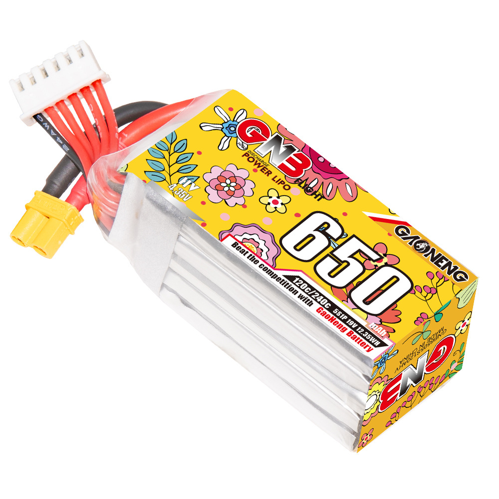 GNB 650mAh 5S 19V 120C HV LiPo-Akku für 2-2,5-Zoll-FPV-Drohnen - Image 3