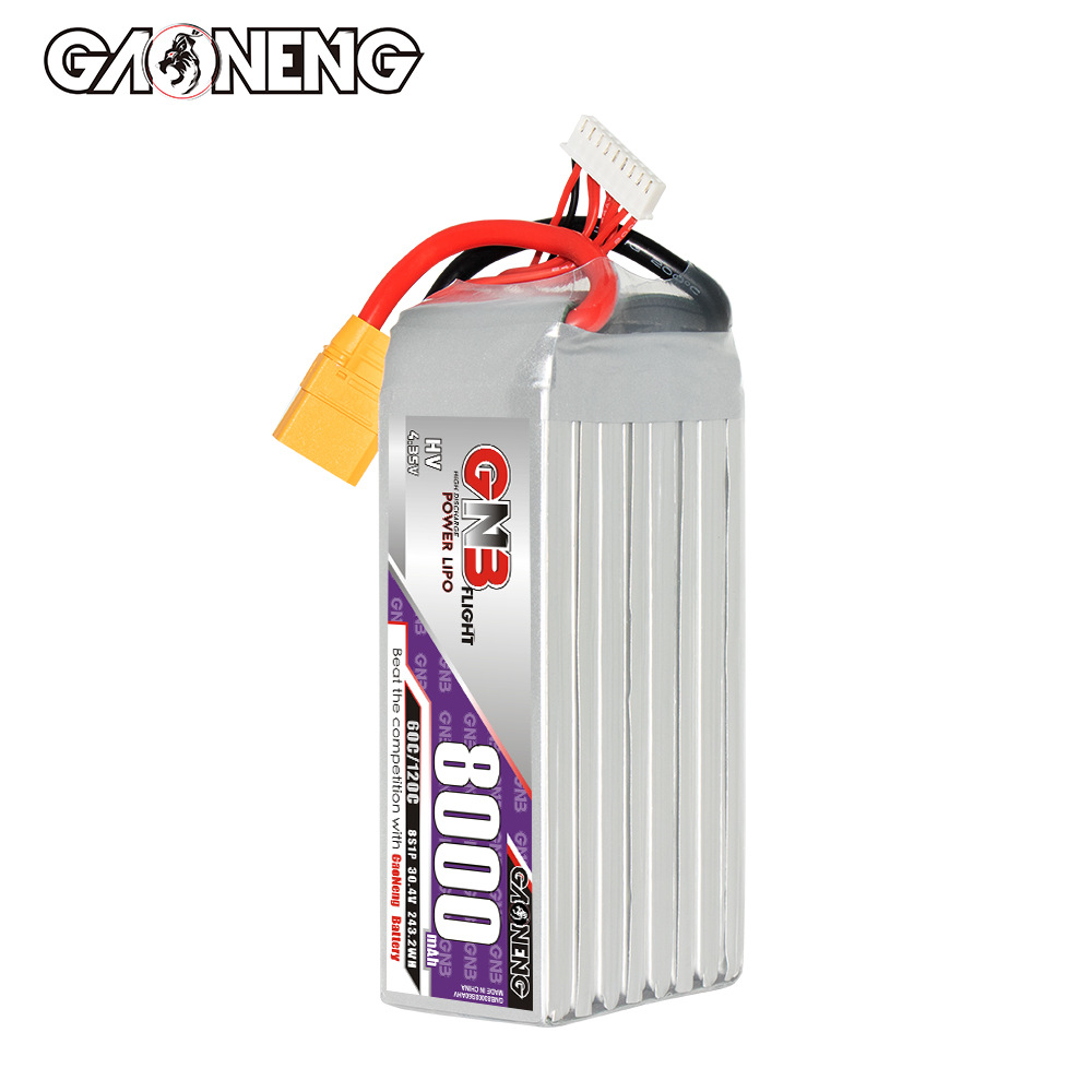 GNB High Energy 8000mAh 8S 30,4V 60C Li-Ionen-Akku HV für Drohnen und Hubschrauber - Image 3