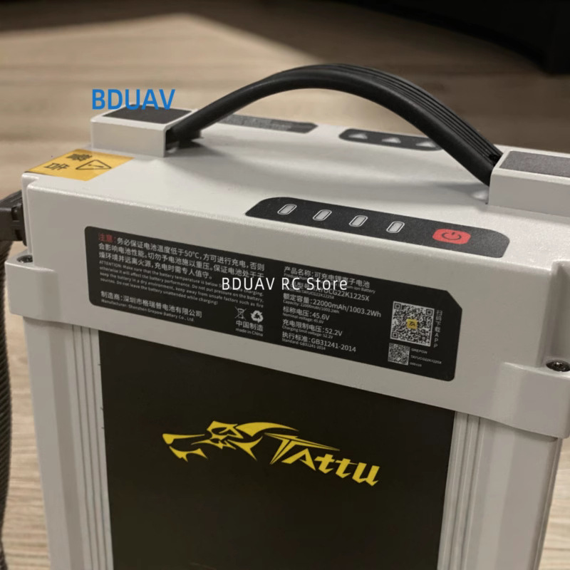 بطارية ليثيوم عالية الجهد من TATTU Grignard سعة 22000 مللي أمبير/ساعة، 25C، 45.6 فولت، 12 خلية للطائرات بدون طيار المستخدمة في حماية المحاصيل - Image 3