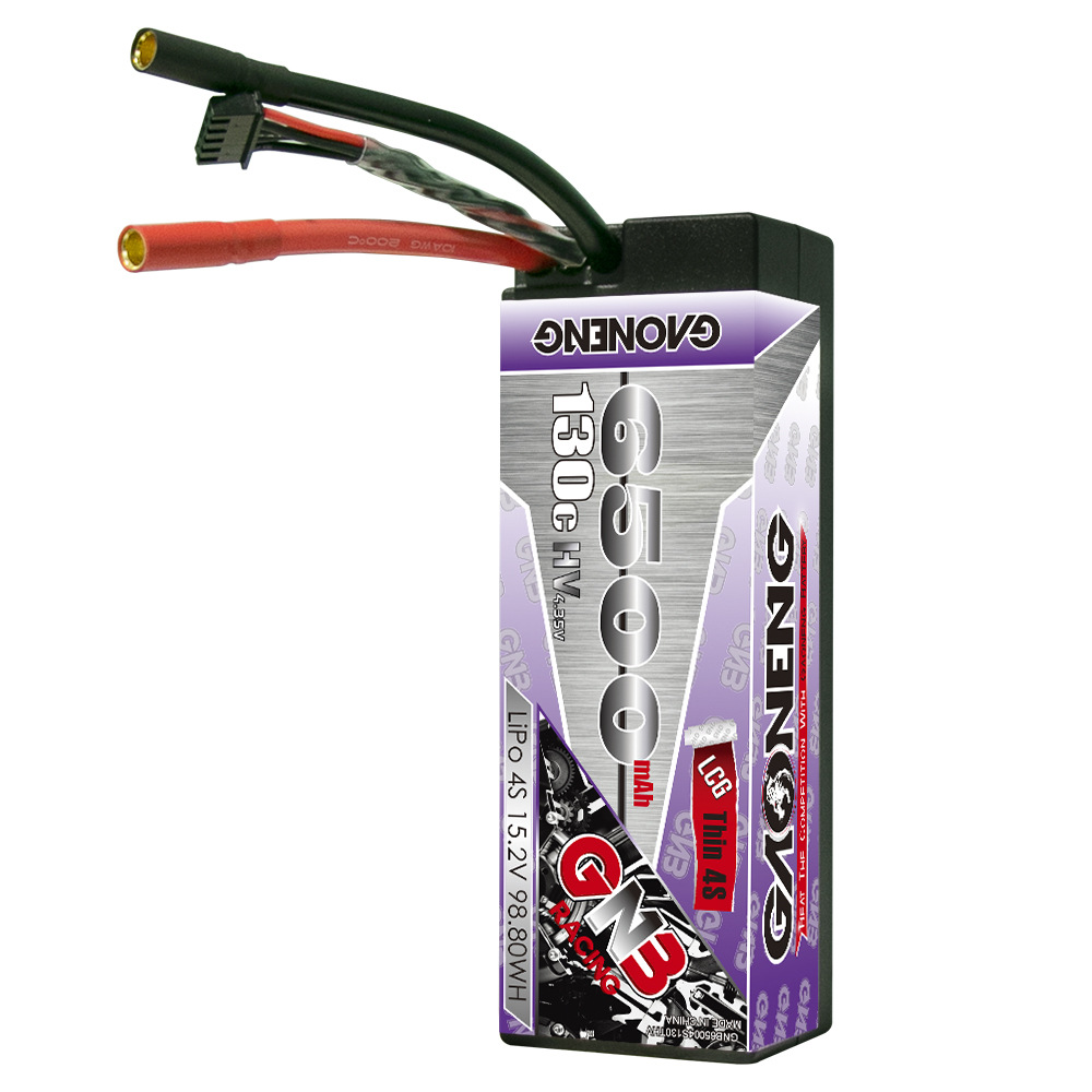 GNB High Energy 6500 mAh 4S 15,2 V 130 °C LCG Hochspannungs-Lithium-Akku für 1/8 RC-Autos - Image 5
