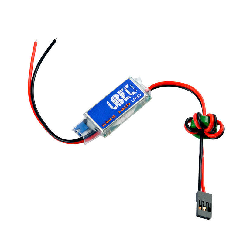 Zubehör für Flugzeugmodelle: 3A 5V BEC/UBEC – vollständig abgeschirmte, störungsfreie Schaltnetzteil-Modul für 2–6S-Lipo-Akkus - Image 4
