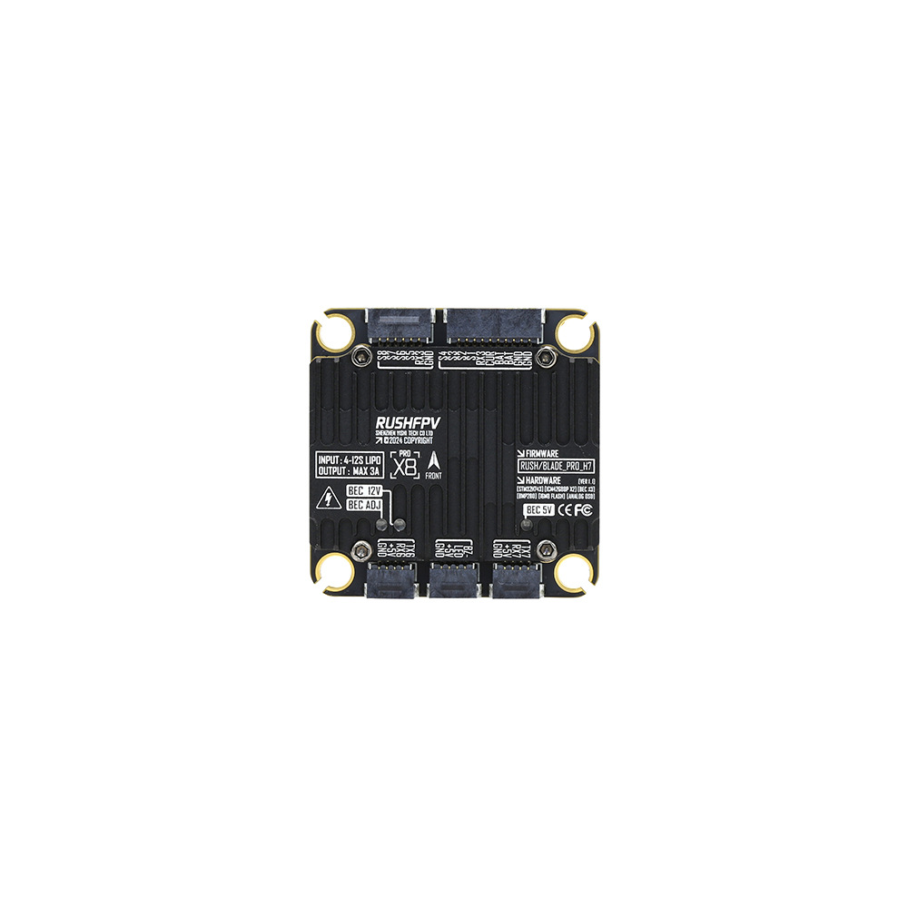 RUSHFPV H7 PRO X8 Flight Controller Video Grade Dual Gyroscope - Image 5