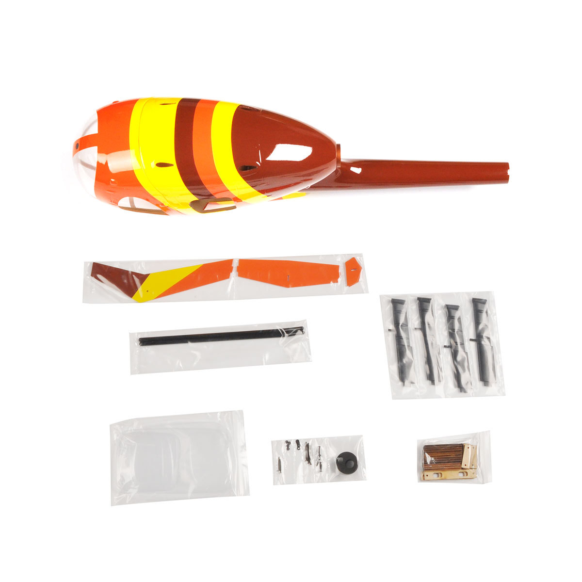 MD-500 Helicopter Fuselage Shell Composite Material for RC Model Aircraft HSB-MD450MG-D - Image 4