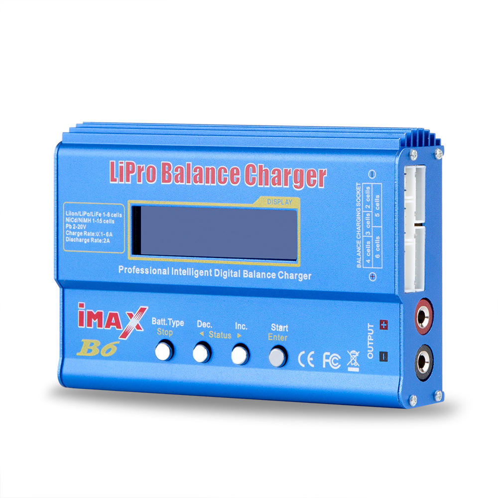 Imax B6 Balance Charger Multifunctional Smart Lithium Battery Charger 80W RC Model Aircraft Car Models - Image 3