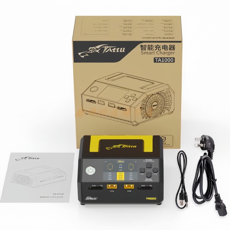 Зарядное устройство Ace Grignard Ta1000W с двумя каналами для аккумуляторов LiPo 2–7S, ток зарядки 25 А, совместимое с умными аккумуляторами G-Tech - Image 5