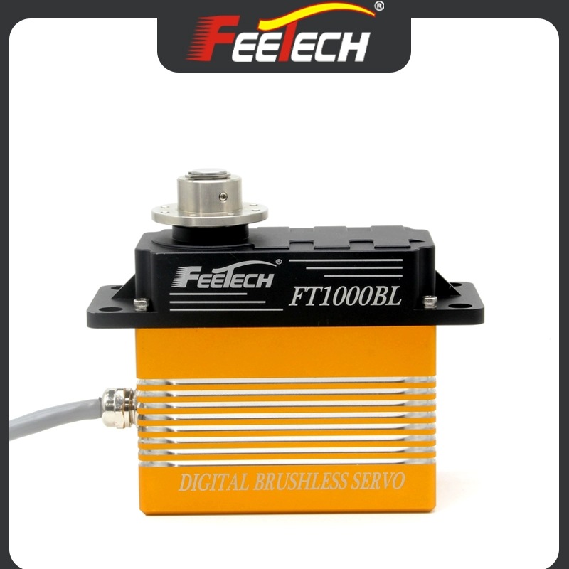 Feite FT1000BL All Aluminum Shell Steel Gear 180 Degree 24V 1000kg Brushless Motor Digital Servo - Image 4