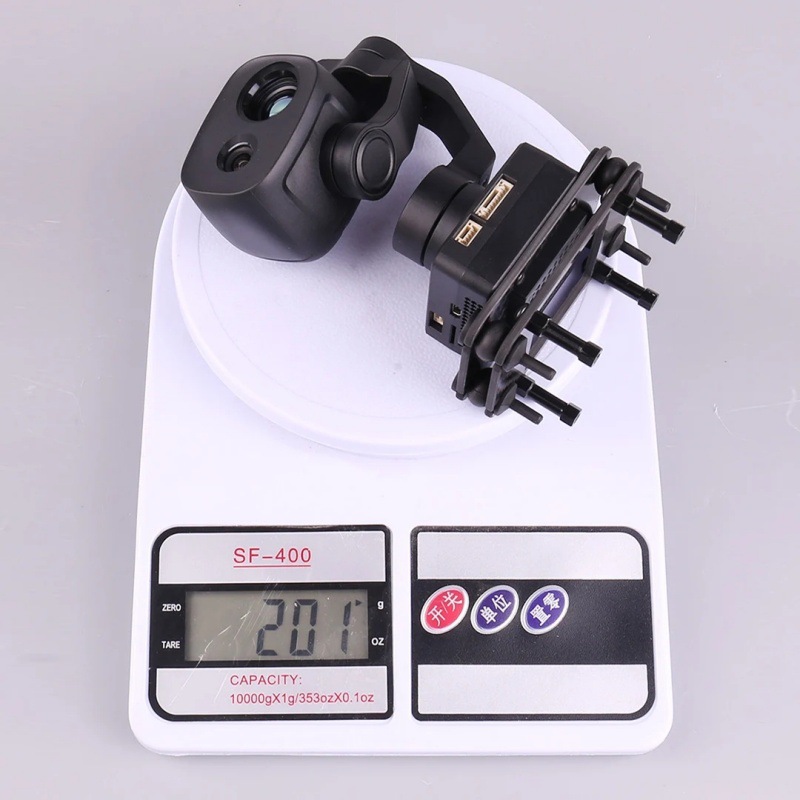 Siyi ZT6 Mini-Optik-Pod mit Doppelsensor – 4K, 8 MP, 6-facher digitaler Zoom - Image 5