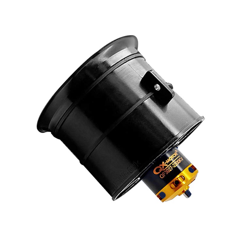 Qunxi 70mm Ducted Fan 12 Blade Turbine Motor Qf3027 Aircraft Model Turbojet Engine CCW - Image 3
