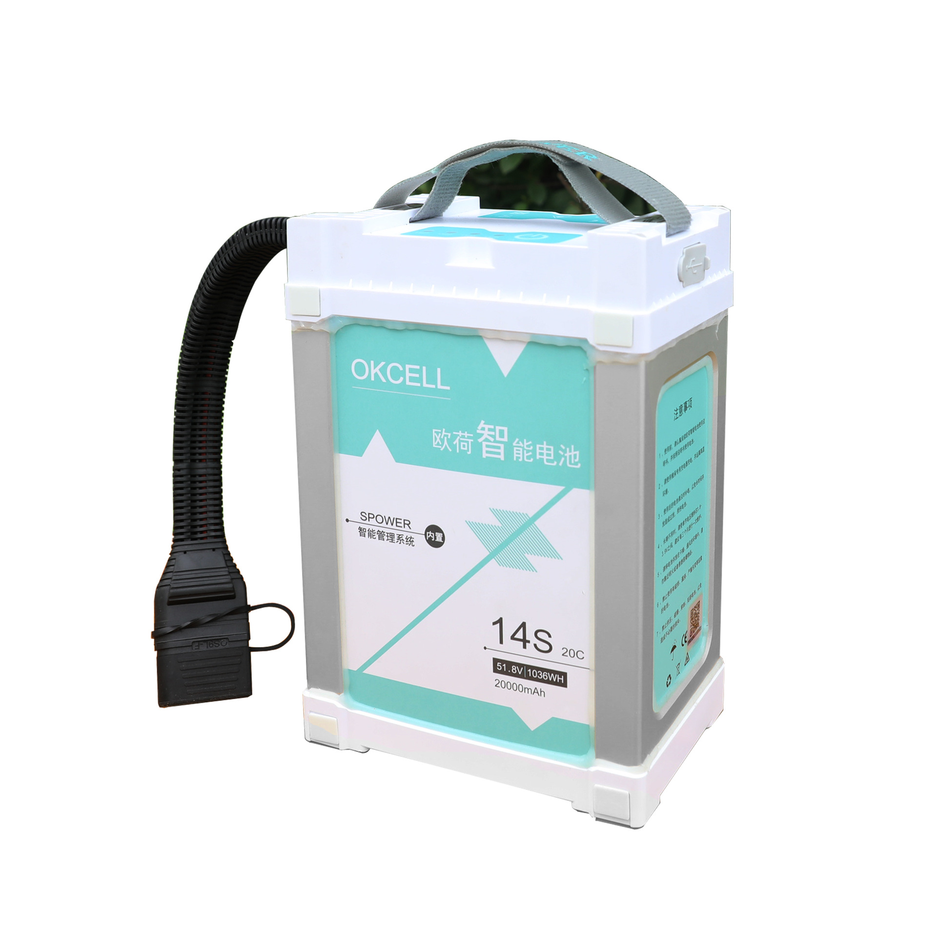 Okcell 14S 20000mAh-Akku für Drohnen mit BMS – ideal für Pflanzenschutz und leistungsstarke elektrische Geräte - Image 5