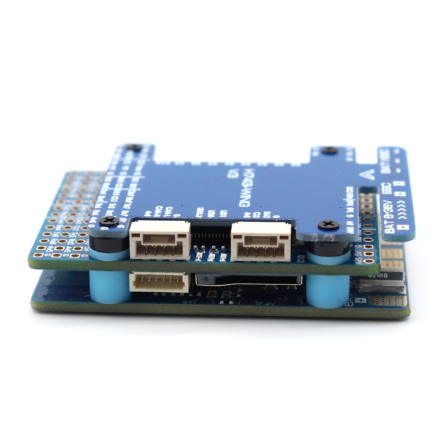 H743 Wing V3 Fixed-Wing FPV Flight Controller Dual Gyro Dual Generator Camera Support - Image 3