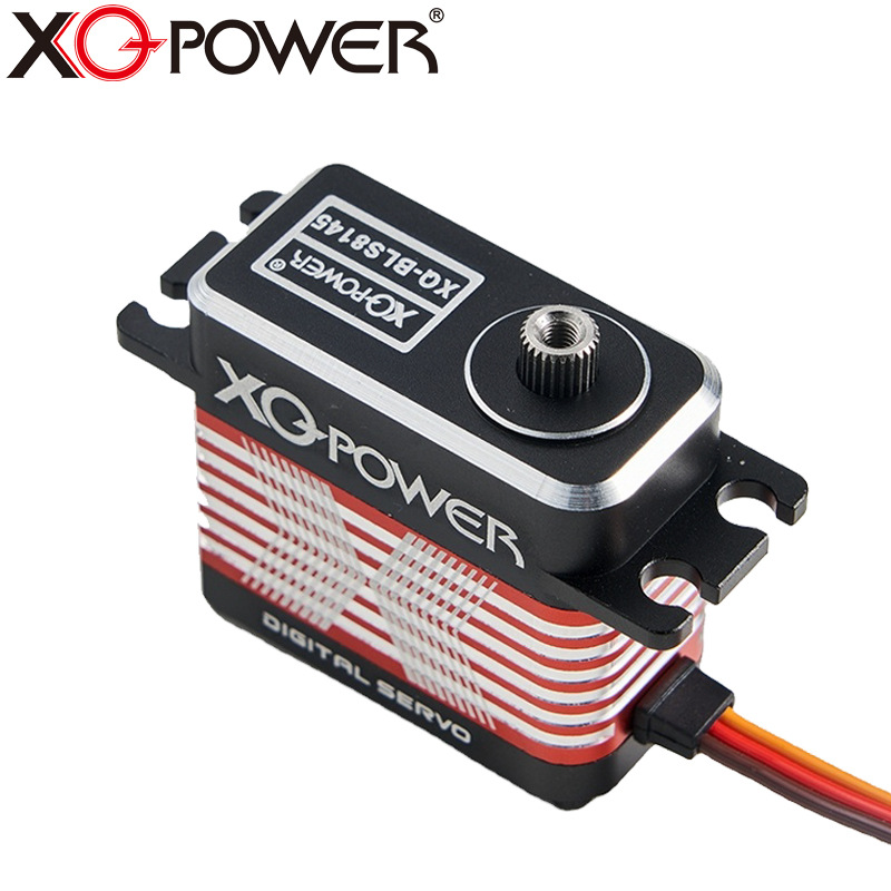 Factory Direct High Performance Brushless Servo Stainless Steel Gear CNC All Aluminum Shell Waterproof Wear Resistant Motor XQ-BLS8145D - Image 5
