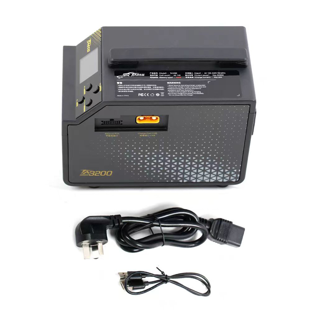 TATTU TA3200 – 3200-Watt-Mehrzweck-Ladegerät mit zwei Kanälen für FPV- und RC-Akkus - Image 5