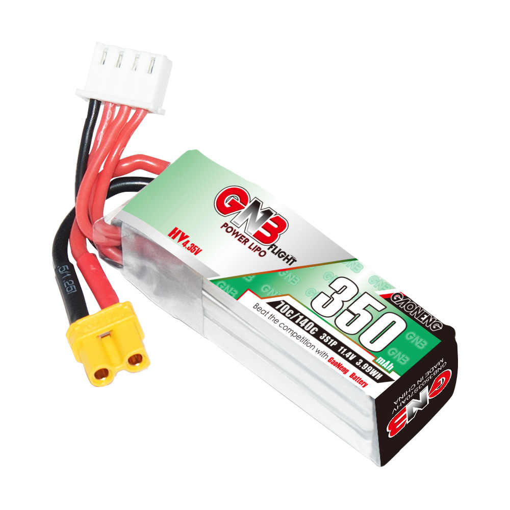 GNB High Energy 350mAh 3S 11 4V 70C HV Lipo Battery for FPV Drone RC Models - Image 3