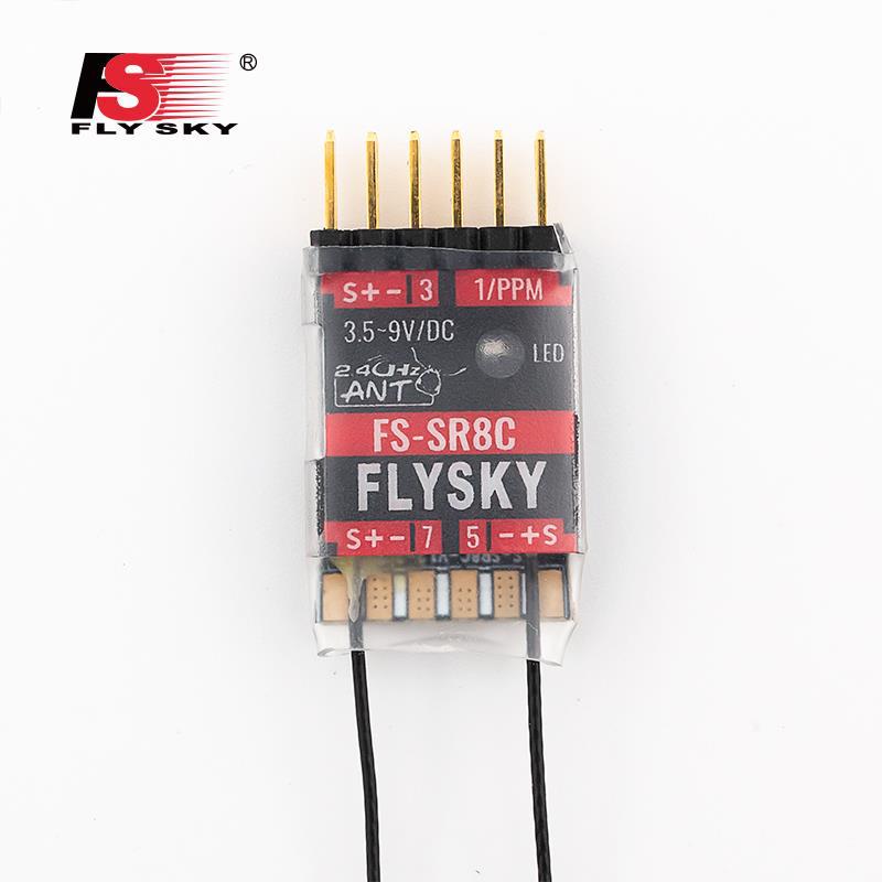 FLYSKY FS SR8C Receiver ANT Protocol Dual Antenna Bi directional Transmission for G7P Remote Control - Image 2