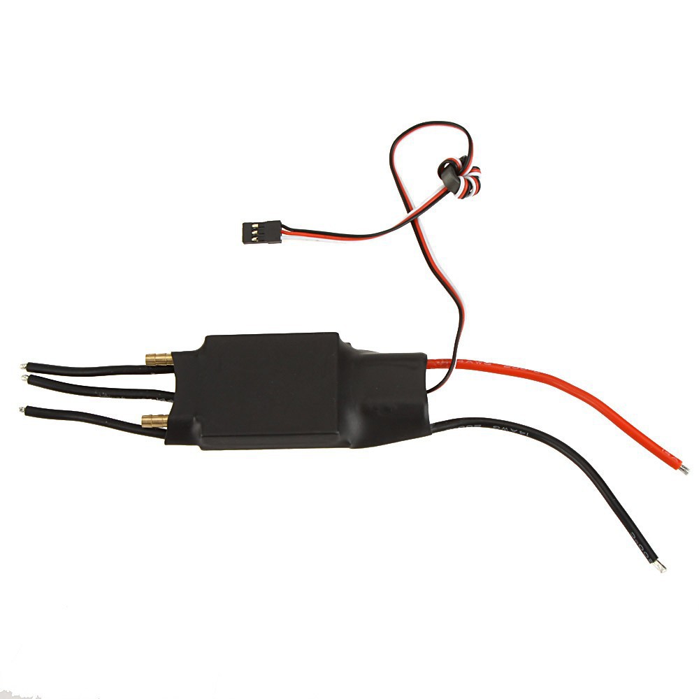 Wassergekühlter Brushless-Regler für Marine-Anwendungen – 60A, 80A, 100A, 125A, 200A, mit UBEC-Ausgang und einrichtiger Wasserführung - Image 5