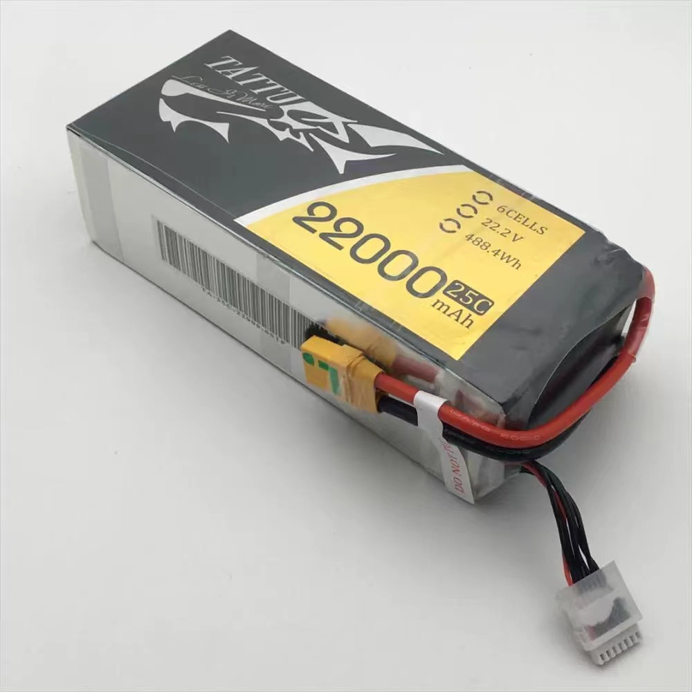 Tattu 22000mAh 25C 22 2V 6S1P LiPo Battery for Plant Protection Surveying Mapping Drone - Image 3
