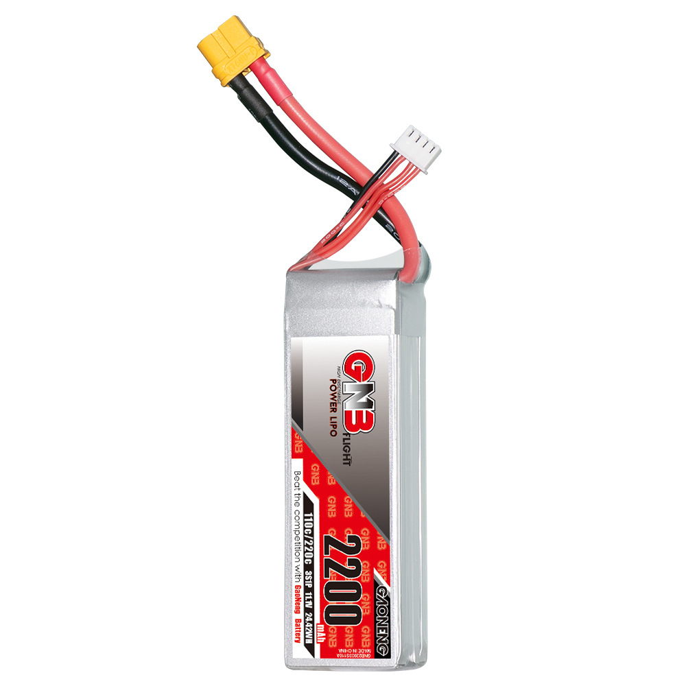 GAONENG GNB 2200mAh 3S 11,1V 110C LiPo-Akku für FPV-Renn-Drohnen und RC-Flugzeuge - Image 5