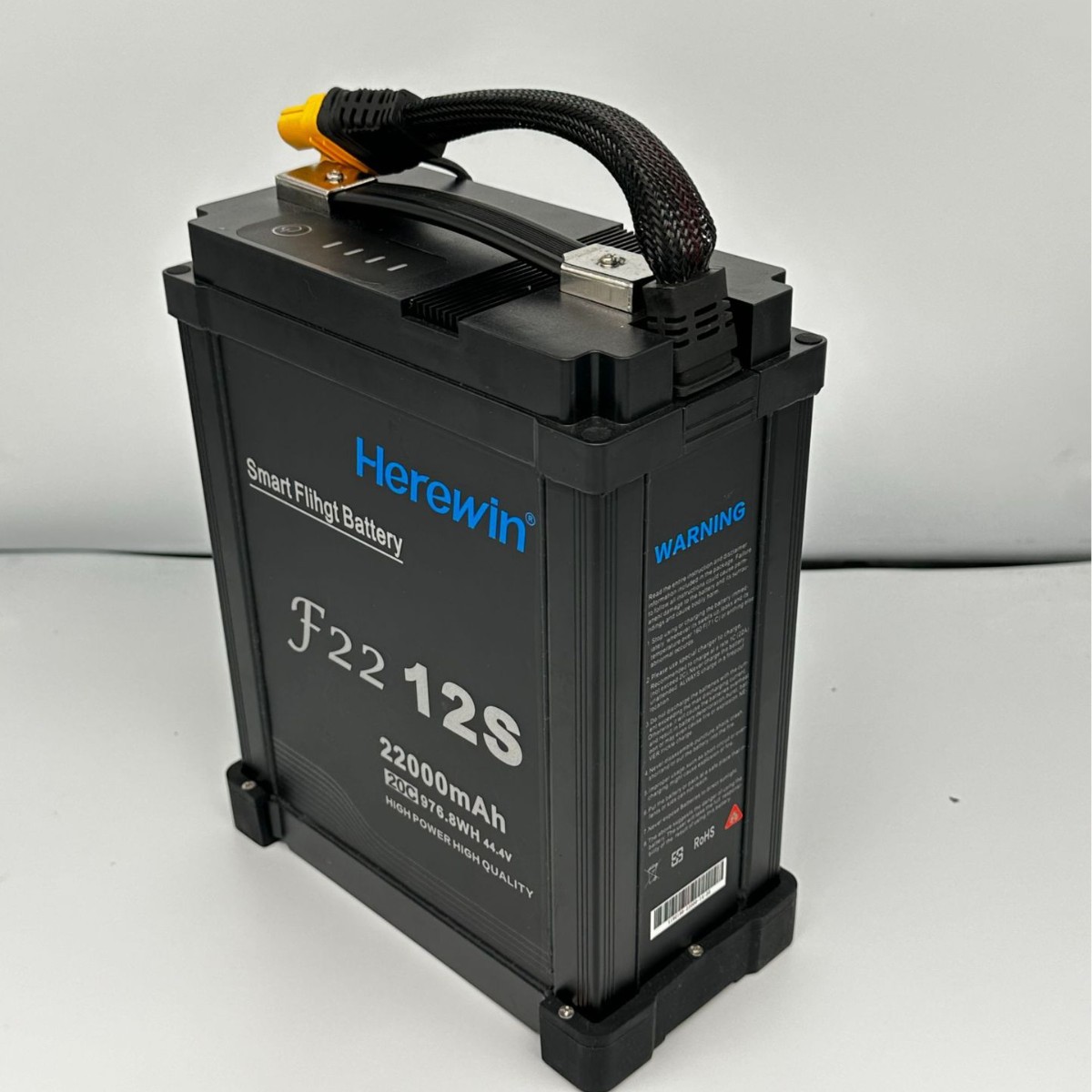 Intelligente Lithium-Batterien für Drohnen zur Pflanzenschutzbehandlung im Ackerbau – 12S, 16000 mAh bzw. 22000 mAh - Image 5