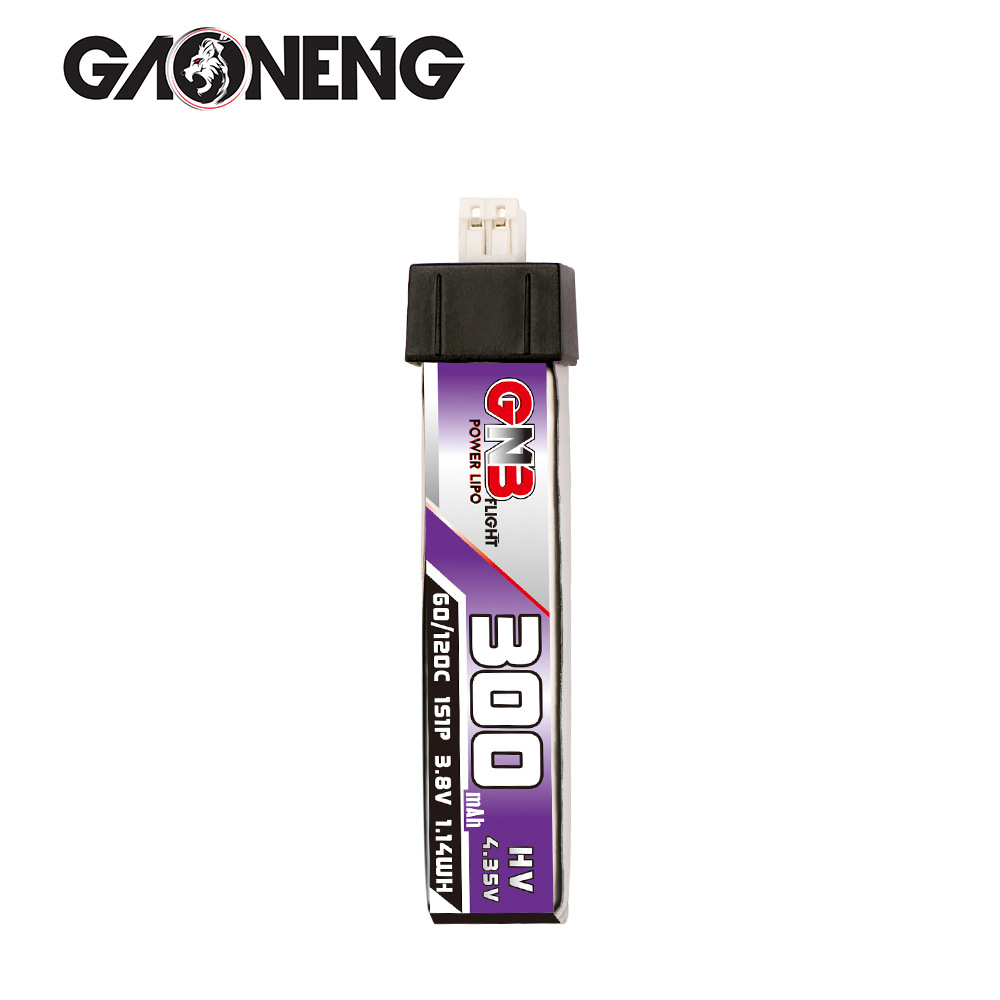 GNB High Energy 300 mAh 1S 3,8 V 60 C HV bürstenlose Lithium-Batterie für Flugmodelle und FPV-Drohnen - Image 5