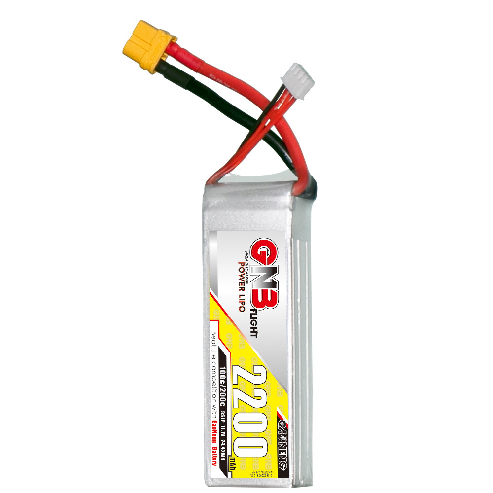GNB 2200mAh 3S 11.1V 100C GAONENG LiPo-Akku für RC-Autos, Schiffsmodelle und Flugzeugmodelle - Image 5