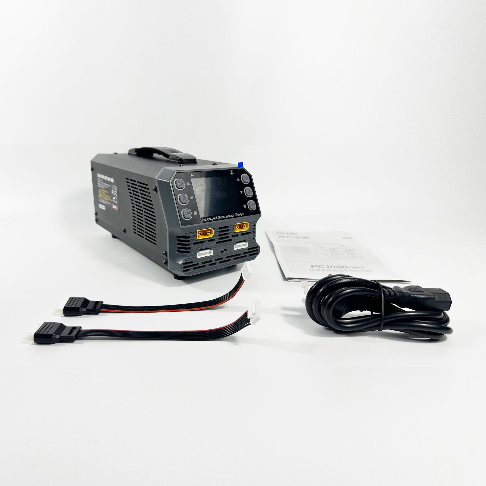 شاحن سكايرك PC1080 نيو ثنائي القنوات عالي القدرة للطائرات بدون طيار الزراعية - Image 2