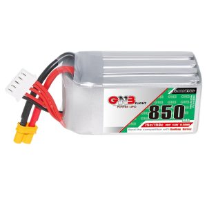 Літій-полімерна батарея GNB High Energy 850 мА·год 4S 14,8 В 75 C для квадрокоптерів FPV та моделей RC