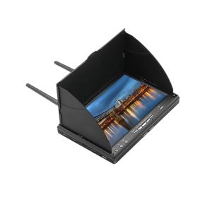 LS5802D 7 Inch FPV Monitor DVR 5.8GHz Dual Receiver High Brightness 800x480 for RC Drone