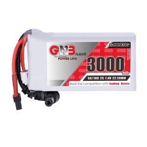 High Energy GNB 3000mAh 2S 7.4V 5C Lipo Battery for FPV Image Transmission Receiver