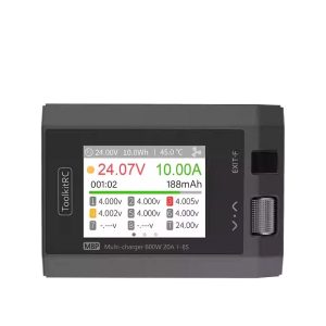 Toolkitrc M8P Balancer-Ladegerät – 1-8S, 600 W, 1000 mA Ausgleichsstrom, Batterieschutz