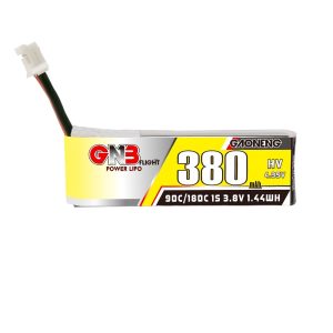 GNB High Energy 380mAh 1S 3 8V 90C FPV Lithium Battery for Emax NanoHawk Indoor Drones
