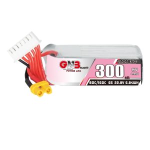 GNB High Energy 300mAh 6S 22.8V 80C HV FPV Drone Lipo Battery