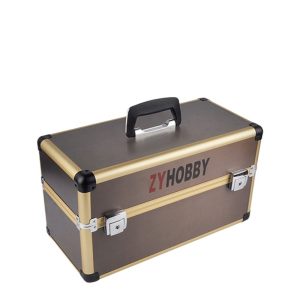 Follet multifunktionale Aufbewahrungsbox aus Aluminiumlegierung für Fernsteuerungs-Akkus und Reparaturwerkzeuge – Modell Aircraft