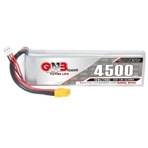 LiPo-акумулятор GNB High Energy 4500 мА·год 2S 7,4 В 120°C для радіокерованих гелікоптерів та літаків