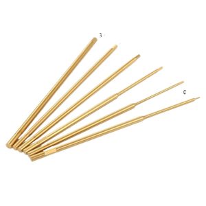 Hexagon Socket Screwdriver Set High Speed Steel Titanium Plated Golden Bits 09 127 15 20 25 30mm for FPV Drone RC Models