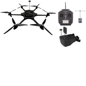 10 Inch 6 Axis FPV Drone 5 Piece Set 4kg Load 58g 3W VTX Hand Thrown Flight ELRS915
