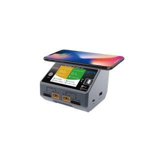 Умный зарядный блок Hota D6 Pro мощностью 650 Вт и током 15 А для литиевых аккумуляторов в моделях самолетов и автомобилей