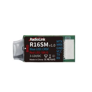 Ledi R16SM Sixteen Channel Mini Receiver Built In Data Return Sbus Crsf for FPV RC Systems