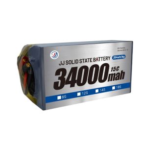 Hochspannungs-Lithium-Batterie im Festkörper-Design für Drohnen – 34000 mAh, 24S – ideal für Logistik, Brandschutz und Luftaufnahmen