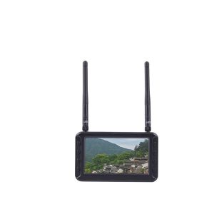 Lt-Dvo1 4.3inch FPV Monitor Screen 5.8G Real-Time Image Transmission Dual Module Receiver Ultra-Thin Design